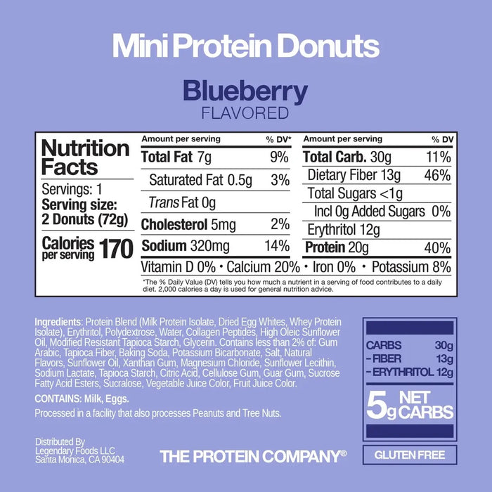 Legendary Glazed Protein Donuts