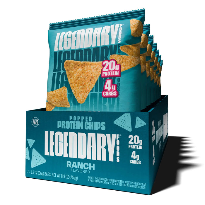 Popped Protein Chips