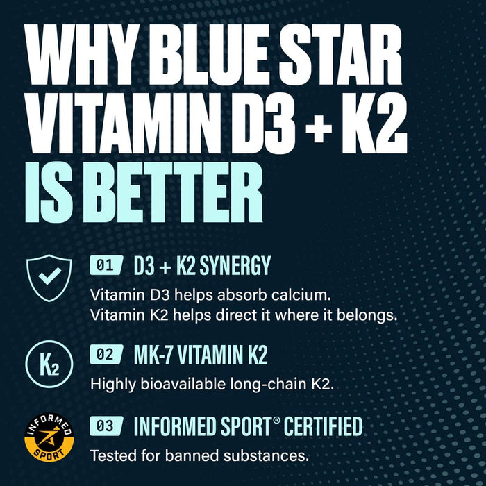 Vitamin D3 + K2